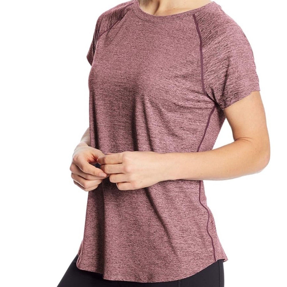 Champion Pink Fitted Short Sleeve T-Shirt